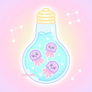 Jellyfish Lightbulb Jellyfish Lightbulb