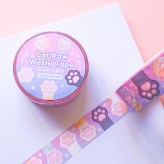 Cat Paw Washi Tape