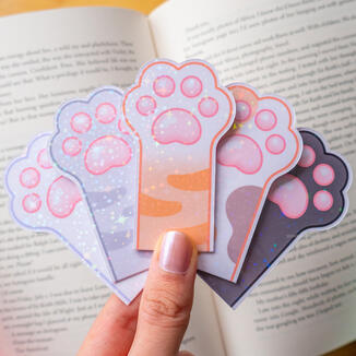 Cat Paw Magnetic Bookmarks Cat Paw Magnetic Bookmarks