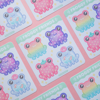 Froggy Sticker Sheet Froggy Sticker Sheet